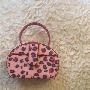 Vintage Pink jewelry box/Bag